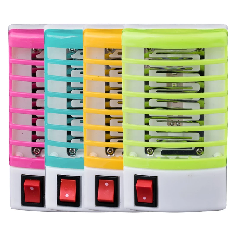 Portable LED Mosquito Killer Lamp EU Plug Mosquito Night Lamp Electric Fly Repellent Safety Fly Bug Zapper For Room