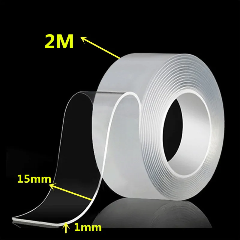 Nano Double-Sided Extra Strong Adhesive Tape – Waterproof & Cleanable