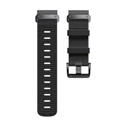 Braided Nylon Watch Strap - Versatile and Durable 22mm/26mm Wristband - 1PCS QuickFit 22mm (Black)