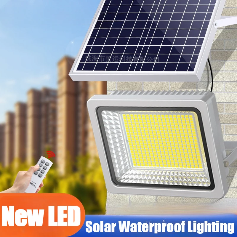 

Outdoor Home luz Solar Courtyard Light LED Floodlight Lighting Waterproof Split Induction New Energy Projection Street Wall Lamp