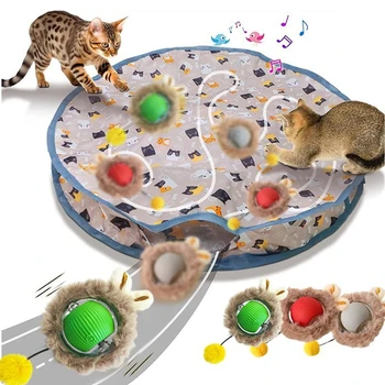 Motion-Activated Rolling Cat Toy 1