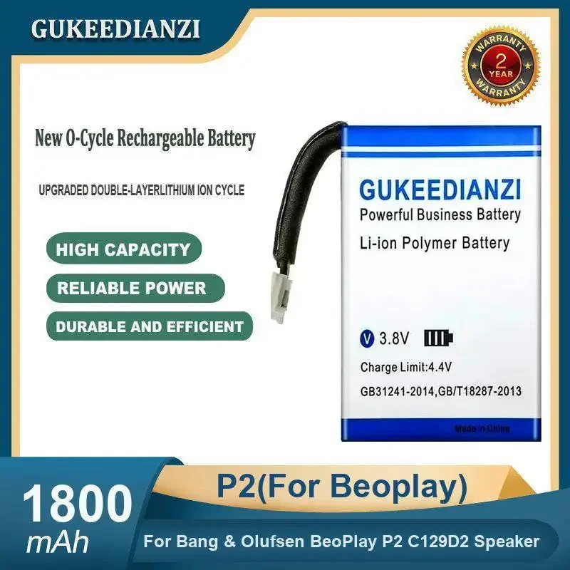 Battery For Bang & Olufsen BeoPlay A2 Active BeoLit 15 17 P2 BO J406 C129D2 Speaker A1 CA18 P6 PA-BO01 E8 TWS ICR18650NH-2S view 5