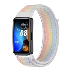 Nylon Loop Smart Watch Replacement Strap - Sport Bracelet Wristband Accessories - Huawei Band 8 (Multicolor)