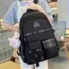 Five Piece Set Bag For Women Large Capacity Campus Backpack Shoulder Bag Small Crossbody Bag Pencil Case Storage Bag Set 4