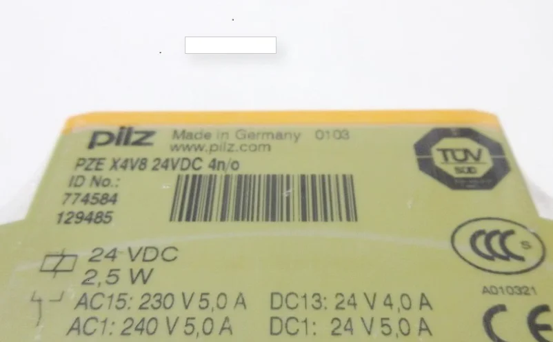 

Pilz 774584 New Security Module PZE X4V 8/24VDC 4n/o