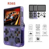 Портативная игровая консоль Retro R36S, 3,5-дюймовый IPS-экран, 128 ГБ игр, портативный карманный плеер, система Linux R36 Ultra R36 PRO