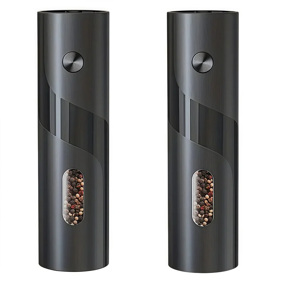 Electric Pepper Grinder with Adjustable Grind Settings