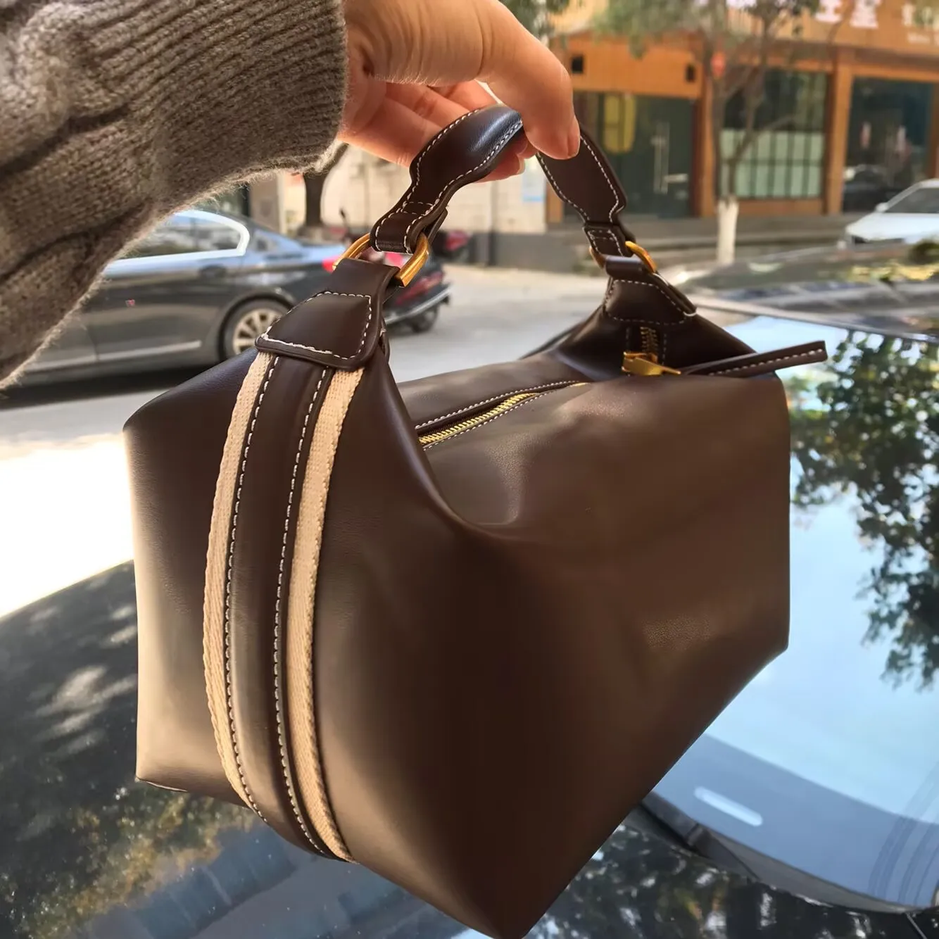 NEW Classic Designer PU Leather Crossbody Bag for Women Travel Handle Handbag Fashion Shoulder Messenger Bag Ladies Bag