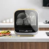 Stand-alone dishwasher automatic household desktop mini small intelligent dishwashing machine free installation 5