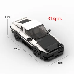2024 Ultimate Speed City Car Champion Building Kit (AE86 APEX)