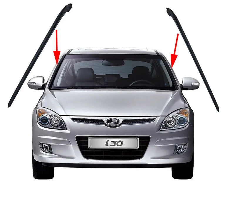 Front Winscreen Outer Glass Trim Pillar Molding For Hyundai I30 Elantra