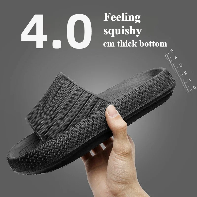 Slippers Men Women Wear Thick-soled Non-slip Summer Quarters Bathroom Shower Eva Sandals slippers sandals