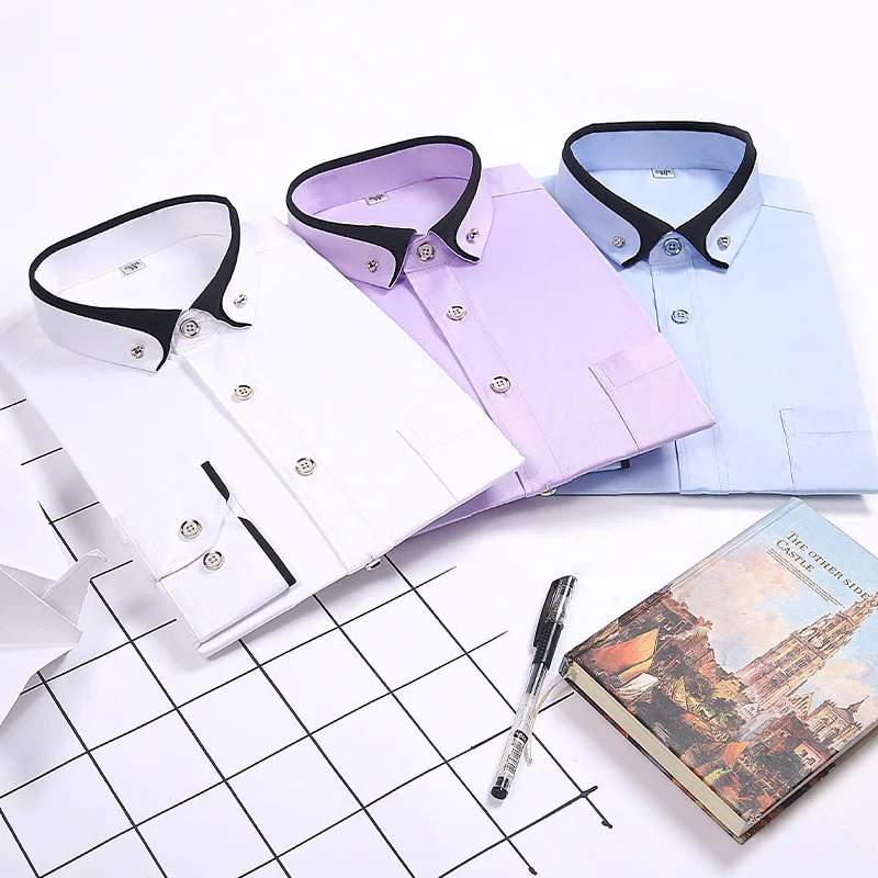 Men Casual Shirts Dress Shirts Autumn Long Sleeve Business Casual, dress shirts,men casual shirts