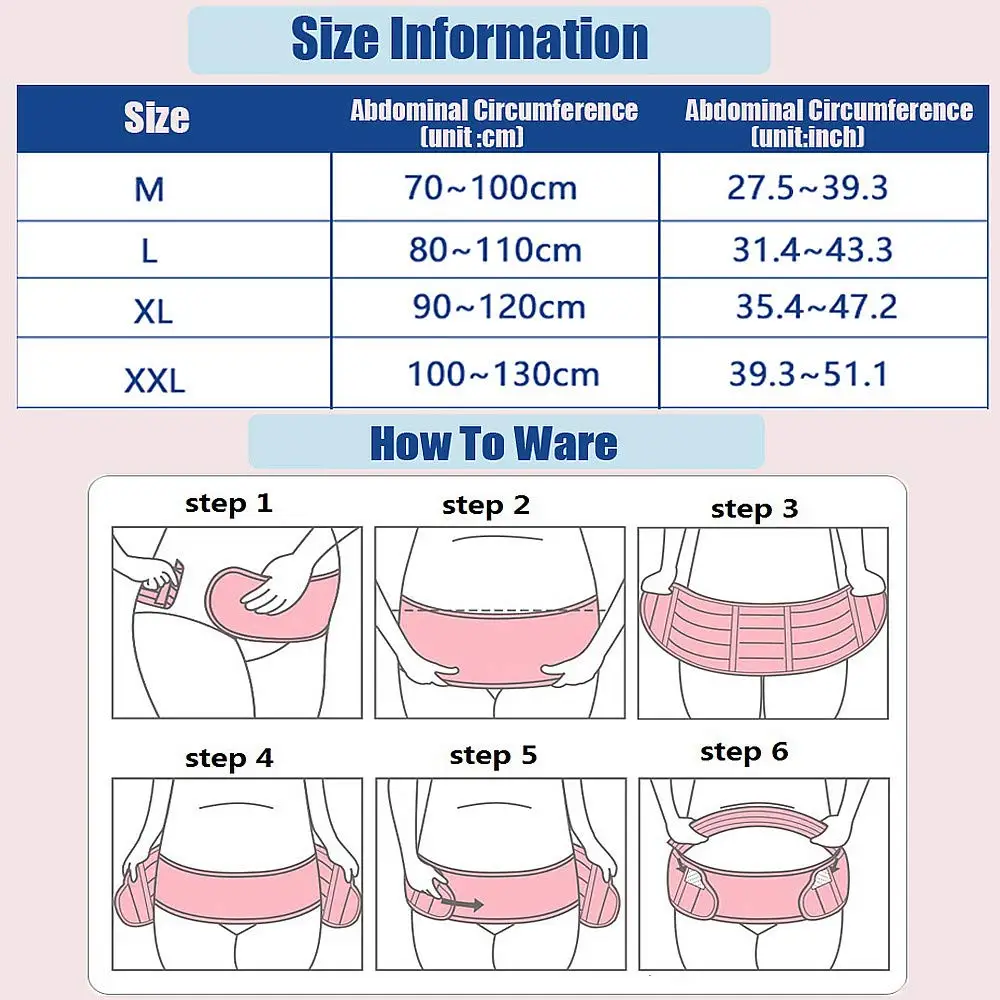 Pregnant Women Belts 3-In-1 Maternity Belly Belt Adjustable Fetal Protector Abdominal Support Trap Pregnancy Accessories