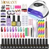 Nail Acrylic Powder Set For Extension Manicure Acrylic Dipping Powder Liquid Tool Kit With Semi Permanent Varnish Nail Art Set 2