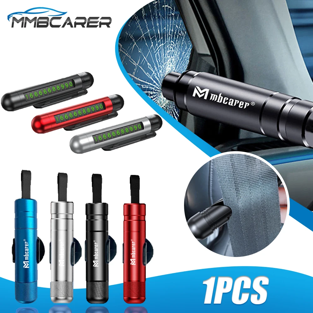 Seatbelt Cutter EMERGENCY CAR GLASS WINDOW HAMMER SEAT BELT