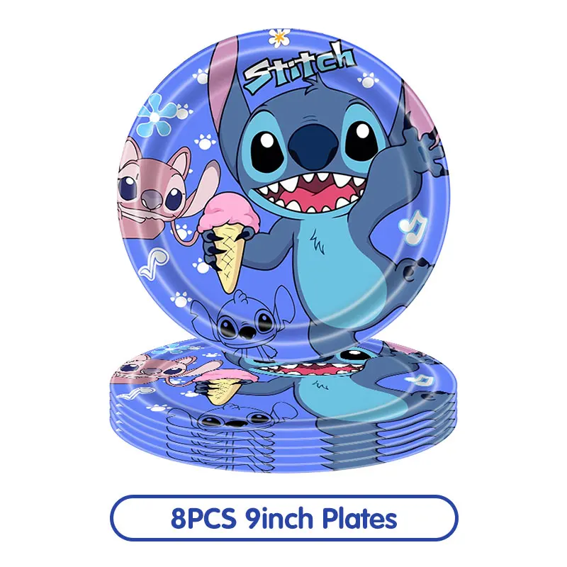 8Pcs 9inch Plates