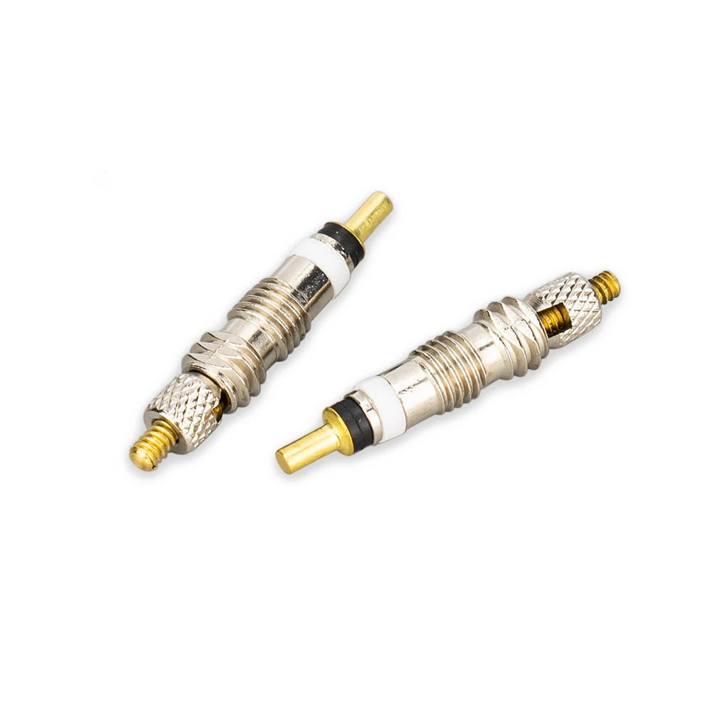 6pcs Presta Valve Core Brass FV Nozzle Replacement Bicycle Tyre Valve Core MTB Road Bike Tubeless Service Parts Alloy
