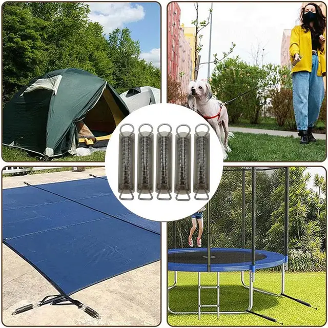 Úszómedence Rozsdamentes Acél Rugó Burkolat Súrlódás Karcolás Védelem Téli Hüvelyek Hosszabb Tartósság - Image 4