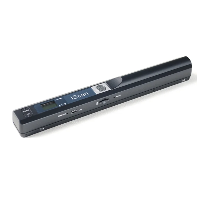 Exquisite-Portable Scanner 900DPI Handheld A4 Document Scanner LCD Display Supports JPG/PDF Formats Ideal For Books & Images