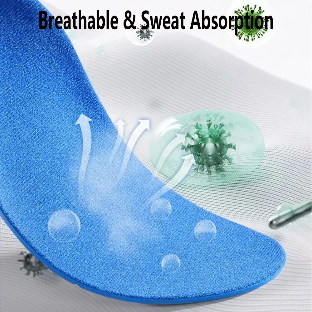 Children's Orthotic Arch Support Insoles - Orthopedic Sport Cushioning for Active Comfort