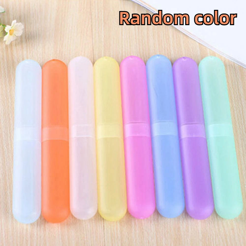 תיק נייד למברשת שיניים ניידת לטיולים וקמפינג, תיק אחסון למברשת שיניים נושמת, תיק כיסוי למברשת שיניים עמיד באבק ומטופח