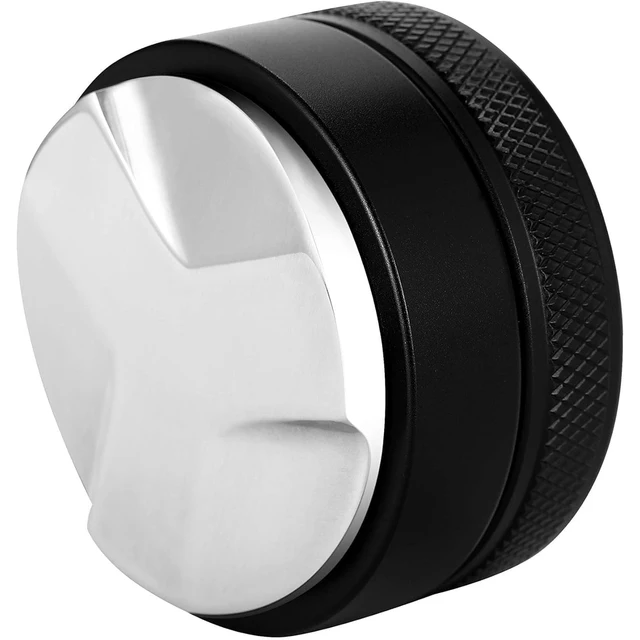 51 53 58mm Coffee Espresso Tamper Stainless Steel Coffee Powder Press Machine Adjustable Depth Espresso Distributor Leveler