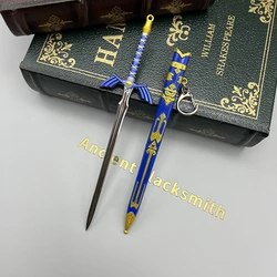 22cm Japanese Metal Master Sword Replica - Exquisite Gaming Collectible (Master Sword)