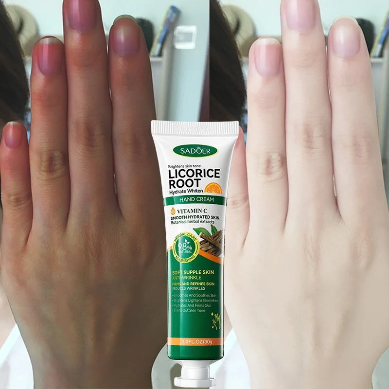 

Fast Whitening Dark Knuckles Brighten Hand Cream Melanin Corrector Moisturizing Intense Stains Remover Products Skin Care 30g