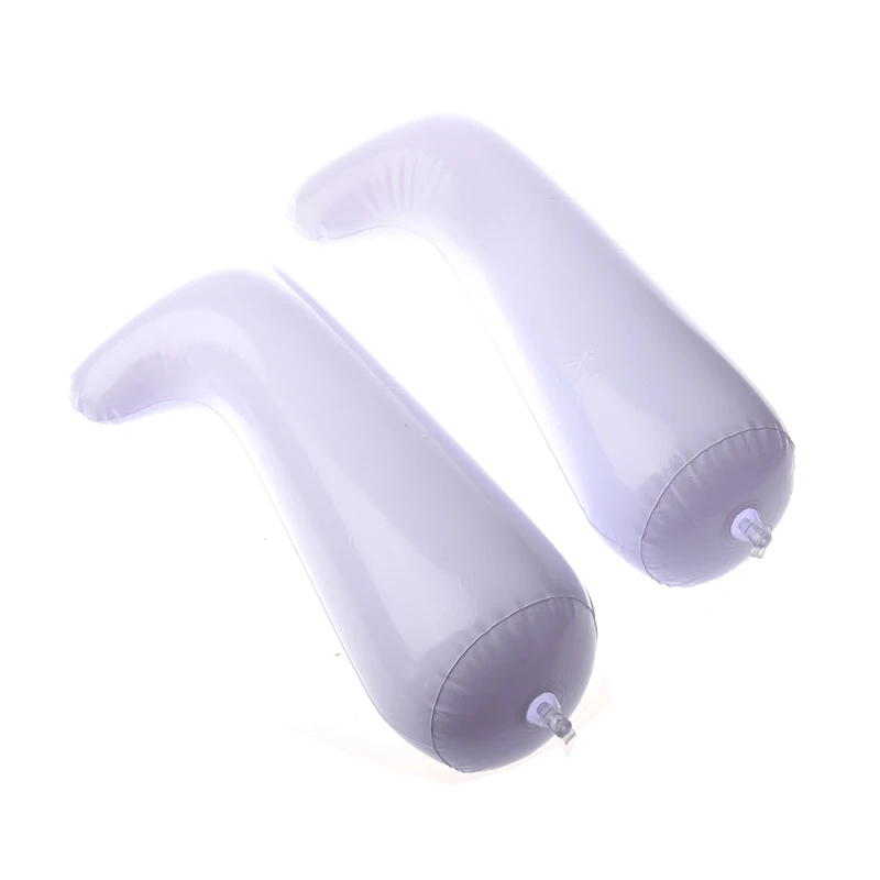TEXU 2쌍 12인치 화이트 필름 풍선형 부츠 스트레처 쉐이퍼 슈트리