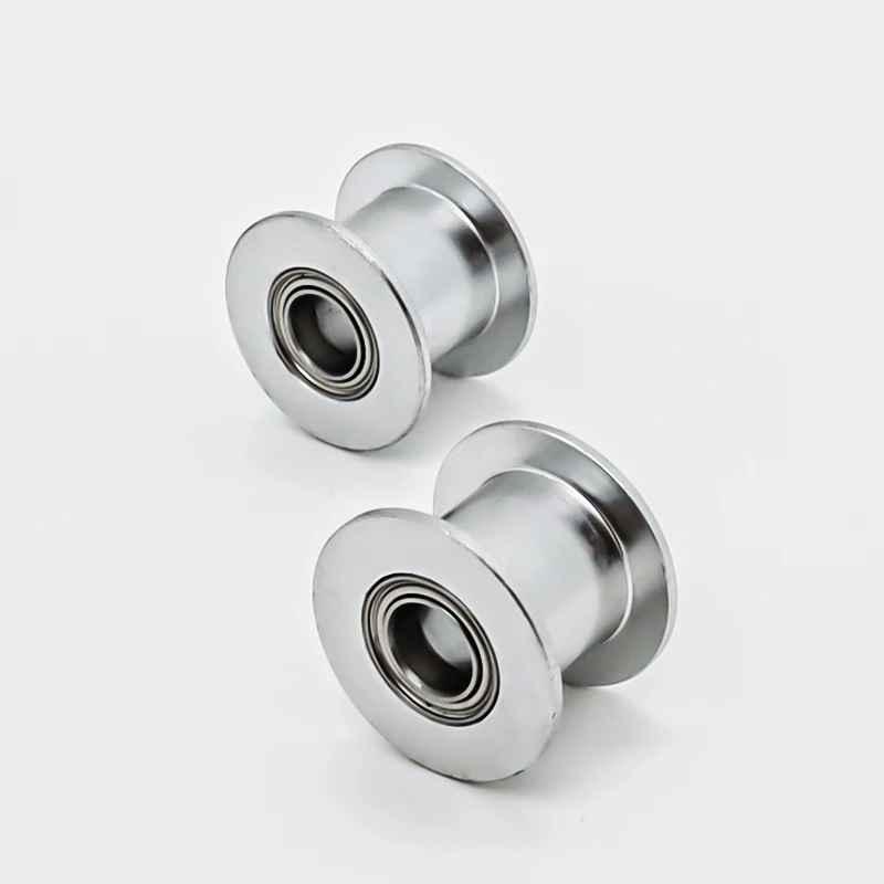 HTD 3M 아이들러 타이밍 풀리 20/24/25/30/40Teeth 보어 5/6/8/12mm 벨트 폭 10/15mm 텐셔닝 아이들러 3M 베어링 동기 휠