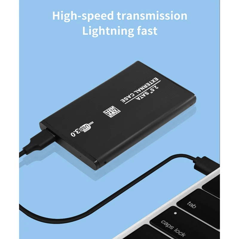 ũž ǻͿ  SATA SSD ϵ ̺ ڽ, USB3.0, 2.5 ġ ϵ ̺ ũ Ŭ