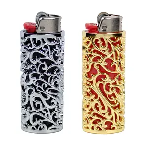 Briquet domestique BIC® Mega Lighter personnalisé dès 100 pièces ! Blanc  BICMEGA_01