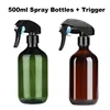 500ml/16.9 oz Spray Bottle Sub-bottling Plastic Plant Sprayer Refillable for Plants, Cleaning Solutions, Hair, Gardening, Makeup 1