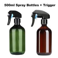 500ml/16.9 oz Spray Bottle Sub-bottling Plastic Plant Sprayer Refillable for Plants, Cleaning Solutions, Hair, Gardening, Makeup 1