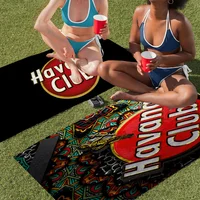 Havana Club Towel Microfiber Beach Towel Absorbent Quick dry Soft Yoga Swimming Resort Mountain Climbing Towel 1