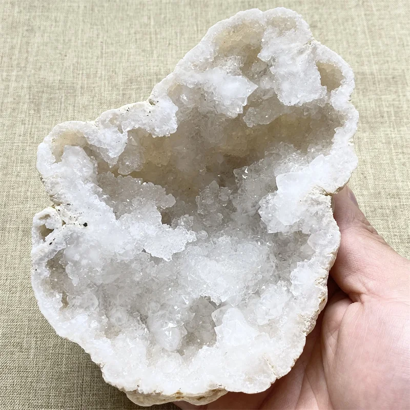 Agata Naturale Geode Crystal Mineral Healing Crystals Stone Fun Study Insegnamento Collection Reiki Healing Home Decor