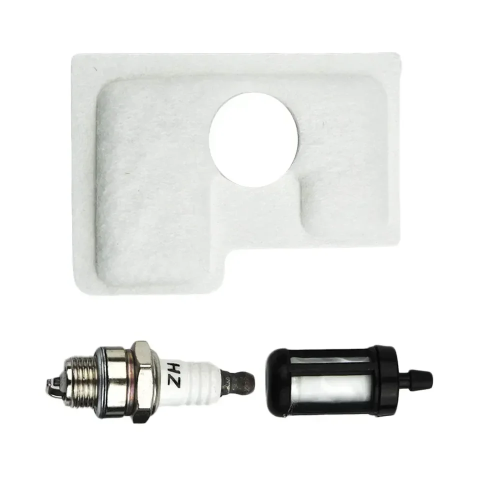 Kit De Pièces Pour Tronçonneuse Stihl MS170/180 (017/018) - 3 Filtres à Air, 3 Filtres à Essence, 3 Bougies BPMR7A - 10