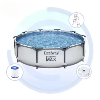 Outdoor Family Metal Frame Swimming Pool 1
