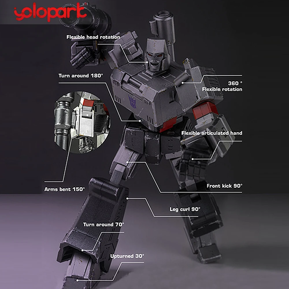 YOLOPARK Megatron AMK PRO Series 20cm Megatron Model Kit