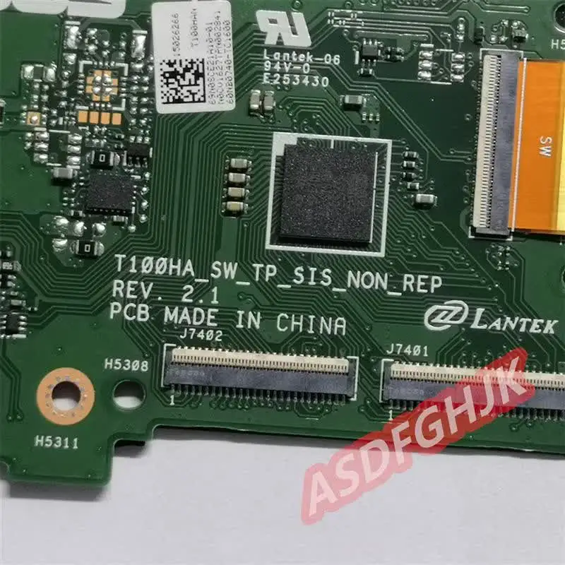 Оригинальная плата переключателя кнопки питания для ASUS T100HA USB Carte T100HA_SW_TP_SIS_NON_REP