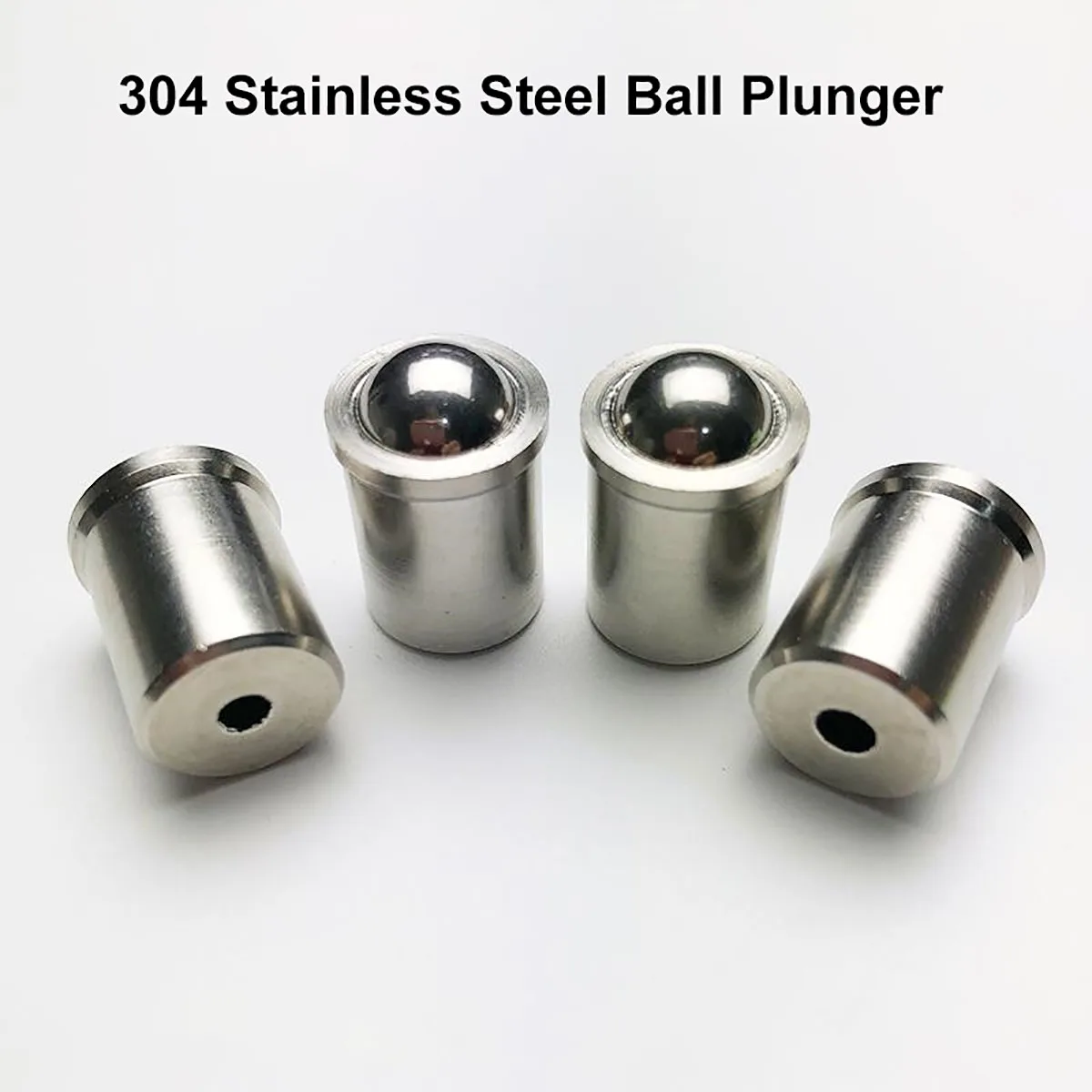 5Pcs/Lot 304 Stainless Steel Ball Plunger Push Fit Ball Spring Ball Plungers 3mm 4mm 5mm 6mm 8mm 10mm 12mm