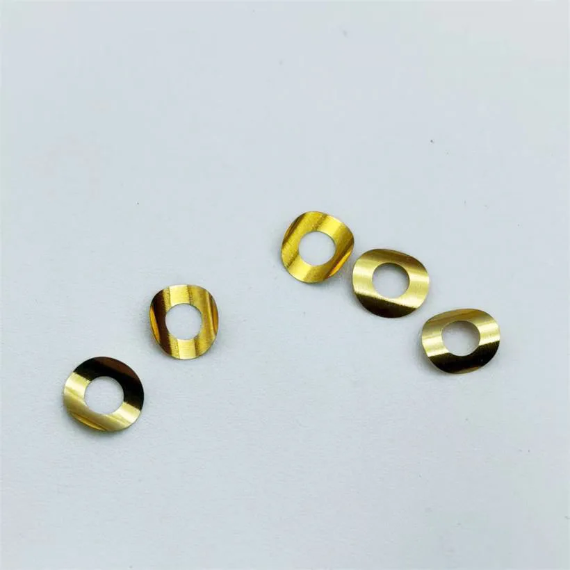 Precision Watch Movement Accessories: Hour Wheel Washers & Springs for Mechanical Timepieces