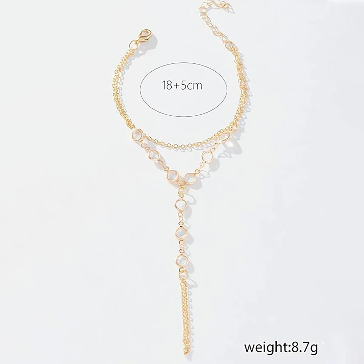 Fashion Multilayer Crystal Finger Bracelet 6 Fashion Multilayer Crystal Finger Bracelet 6
