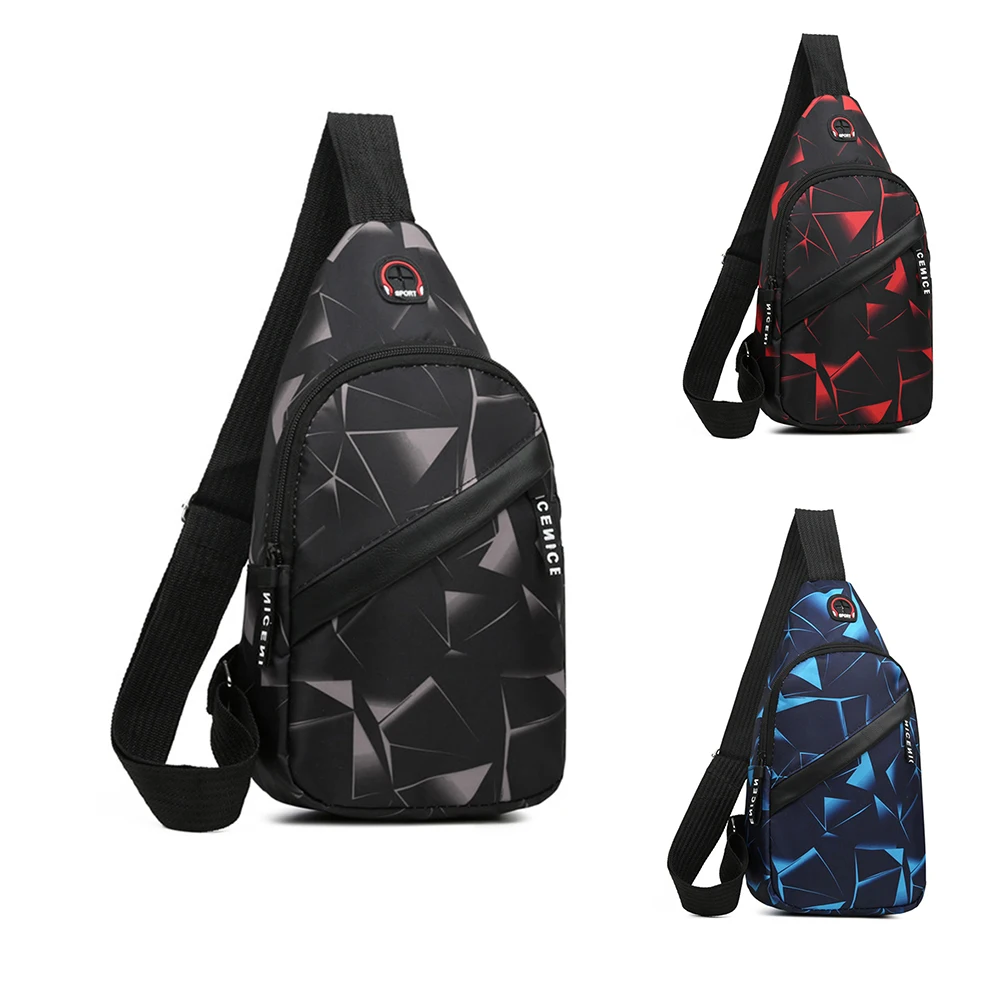 

Shoulder Crossbody Bag for Men Short Travel Messenger Chest Bag Light Outdoor Sport Recreation Lovers Single Shoulder Bag Tools