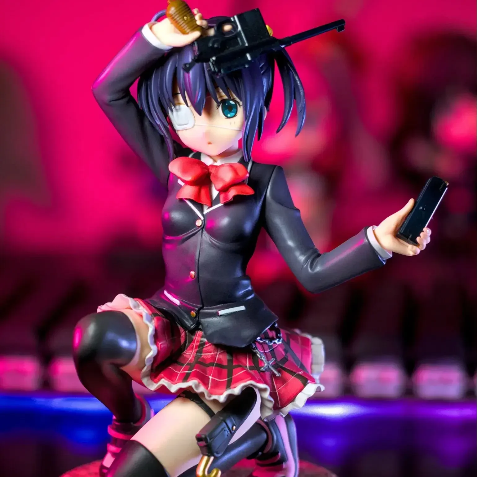 

Экшн-фигурка Chuunibyou demo Koi ga Shitai Rikka Takanashi, 15 см, ПВХ, Коллекционная модель, игрушка, кукла, подарки