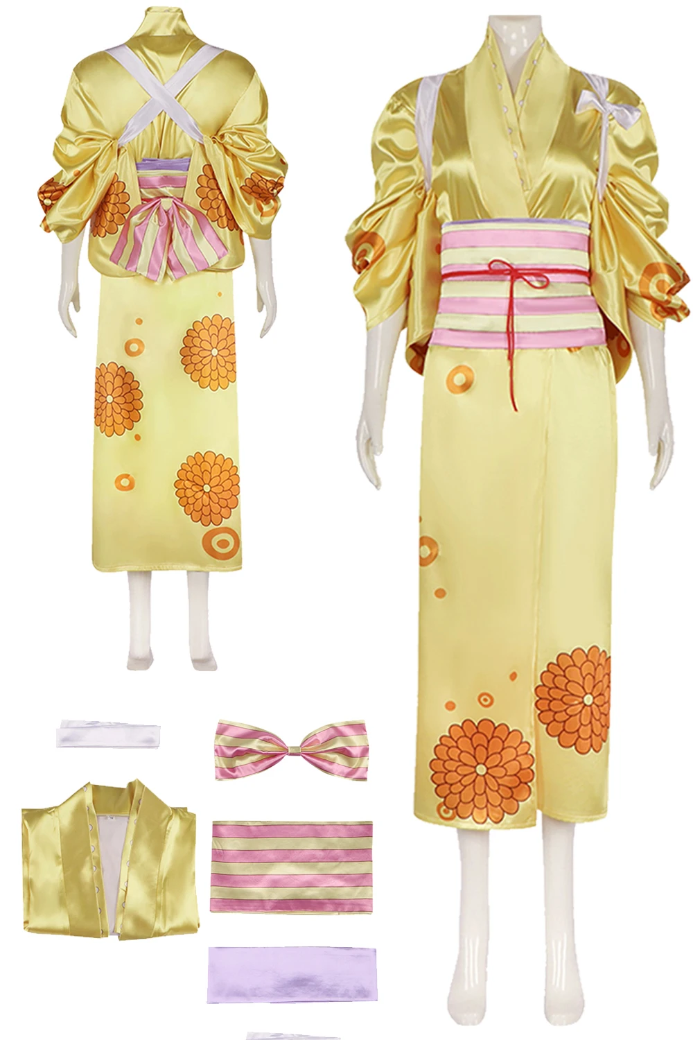 

Kikunojo Cosplay Fantasty Kimono Anime One Cosplay Piece Costume Outfits Adult Halloween Carnival Suit Roleplay For Ladies Women
