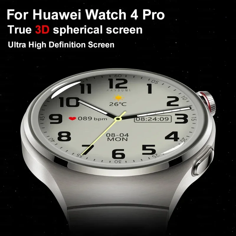 

For Huawei Watch 4 Pro Smart Watch 1.53“ 454*454 True 3D spherical screen Wireless Charging Bluetooth Call NFC Business watches