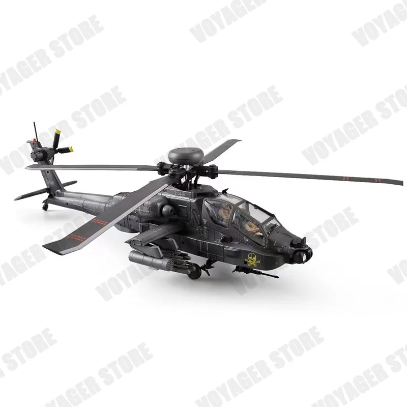 1/48 RC ERA C170 Apache AH-64D RC Helicopter Military Model 6CH Brushless Optical Flow Positioning One Key Inverted Flight - 5