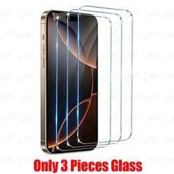 Premium 6 - in - 1 Tempered Glass Screen & Camera Lens Protector with Full Cover Edge - iPhone 15 Plus (Only 3 Front Glass)